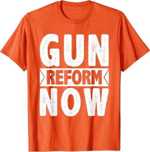 Uvalde Gun Reform Now Enough End Gun Violence T-Shirt