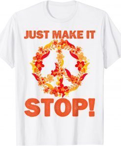 Uvalde Just make it stop for national gun violence awareness day Tee Shirt