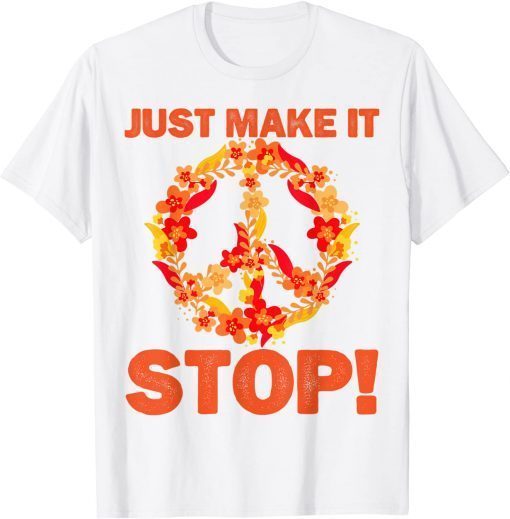 Uvalde Just make it stop for national gun violence awareness day Tee Shirt