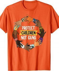 Uvalde Protect Children Not Guns Wear Orange Day T-Shirt