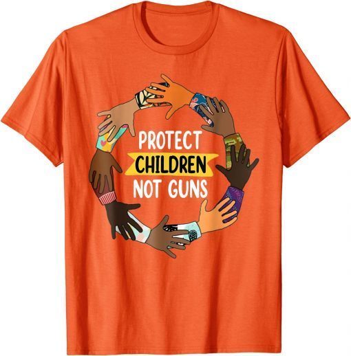 Uvalde Protect Children Not Guns Wear Orange Day T-Shirt