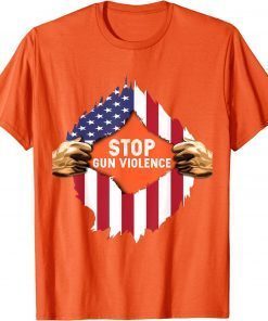 Uvalde Stop Gun Violence Wear Orange Gun Awareness Day T-Shirt