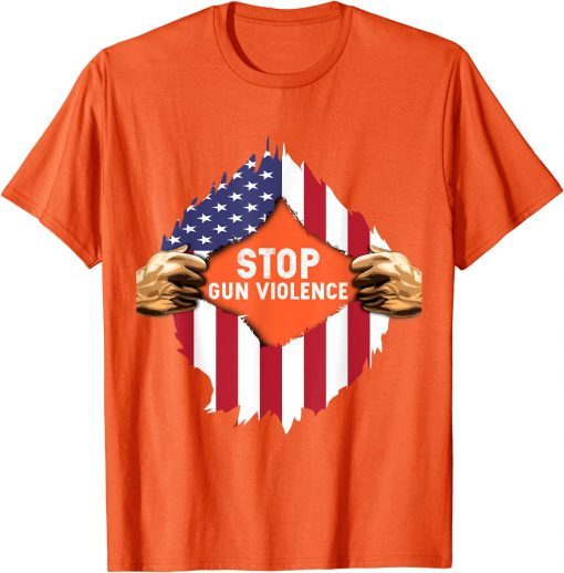 Uvalde Stop Gun Violence Wear Orange Gun Awareness Day T-Shirt