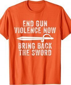 Uvalde Texas Anti Gun Awareness Day Wear Orange Enough End Gun Violence T-Shirt