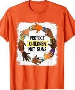 Uvalde Texas Protect Children Not Guns Wear Orange Day T-Shirt