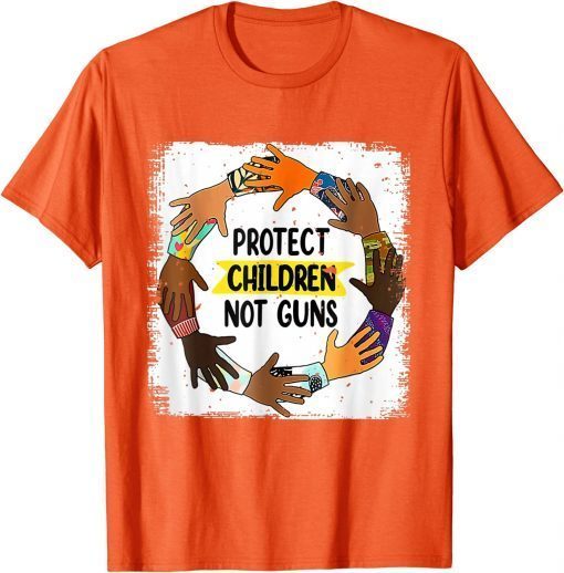 Uvalde Texas Protect Children Not Guns Wear Orange Day T-Shirt