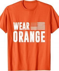 Uvalde Wear Orange Awareness Day No Gun Enough End Gun Violence T-Shirt