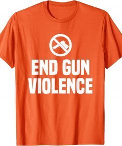 Uvalde Wear Orange End Gun Violence T-Shirt