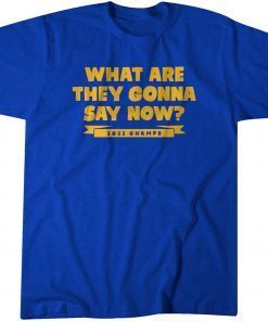 What Are They Gonna Say Now? T-Shirt