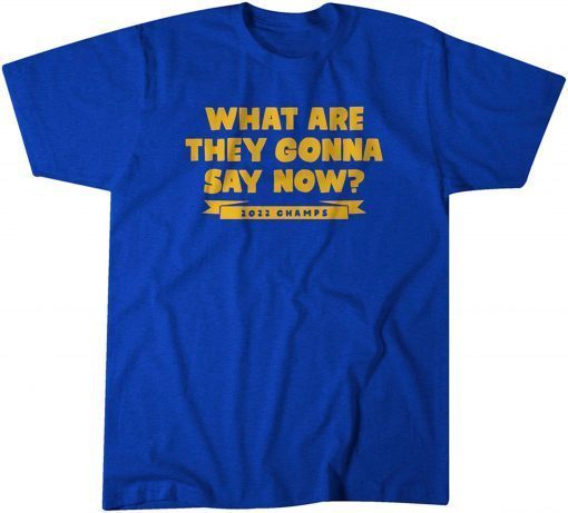 What Are They Gonna Say Now? T-Shirt