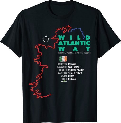 Wilds Atlantic Way Ireland T-Shirt