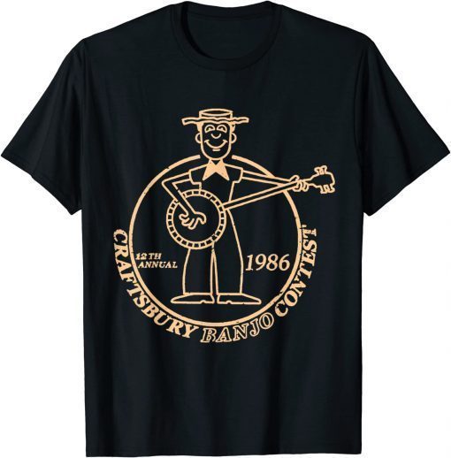 1984 Craftsbury Banjo Contest Tee Shirt