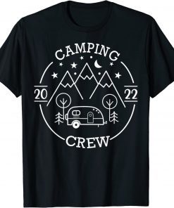 2022 Camping Crew Family Reunion Road Trip Matching Group T-Shirt