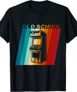 70s 80s 90s Vintage Retro Arcade Video Game Old School Gamer T-Shirt