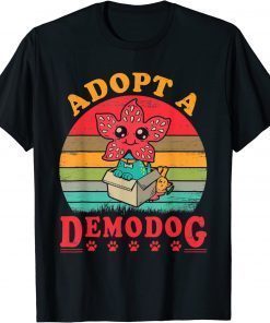 Adopt A Demodog Dog Lovers Tee Shirt