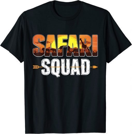 African Family Vacation Summer Vacay Trip Safari Squad T-Shirt