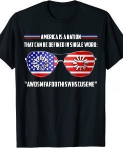 America Is Nation That Can Be Defined In Single Word Biden T-Shirt