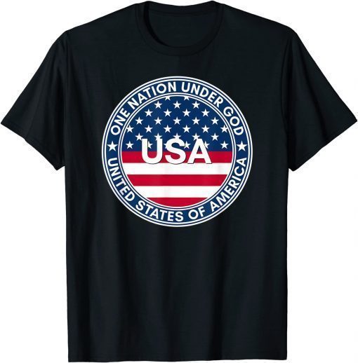 One Nation Under God, USA T-Shirt