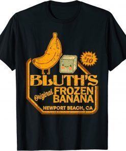 Vintage Retro Distressed Bluth's Banana Stand Tee Shirt