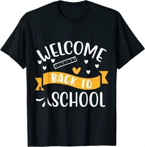 Welcome Back to School Newsletter Meet the Teacher T-Shirt