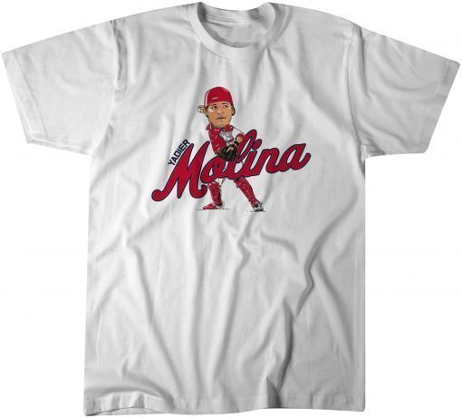 Yadier Molina: Caricature T-Shirt