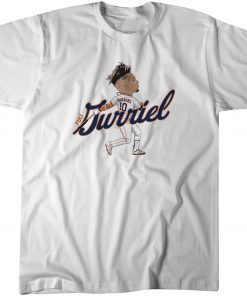 Yuli Gurriel: Caricature Tee Shirt