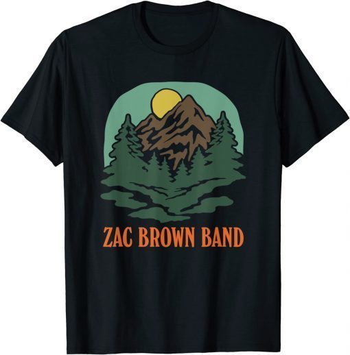 Zac Brown Band - Mountain Logo Tee Shirt