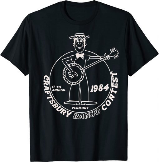 1984 Craftsbury Banjo Contestt Tee Shirt