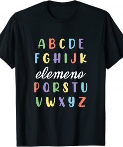 ABC Elemeno Kindergarten Teacher Back to School T-Shirt