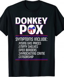 American Anti Biden Donkey Pox T-Shirt