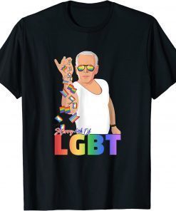 Anti Biden Salt Merry 4th Of LGBTQ Coming Out Day T-Shirt