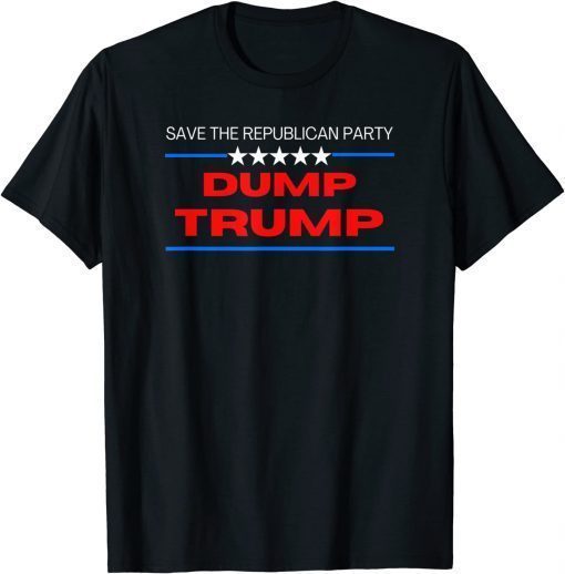 Anti Trump Save the Republican Party Dump Trump T-Shirt