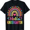 Back to School Hello Kindergarten Squad Teachers & Students Tee Shirt