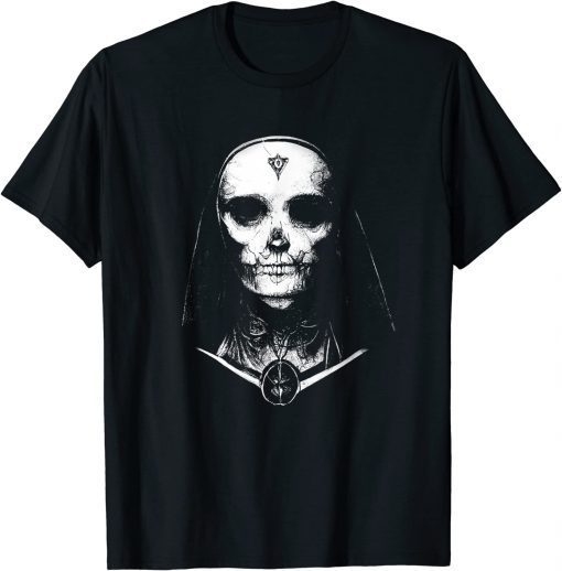 Dark gothic satanic witchcraft blackcraft Wicca - Halloween T-Shirt