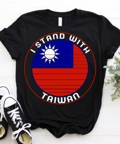 I Stand With Taiwan Flag T-Shirt