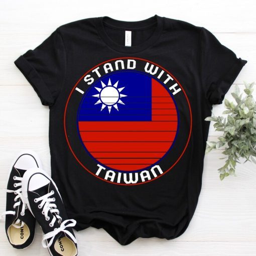 I Stand With Taiwan Flag T-Shirt