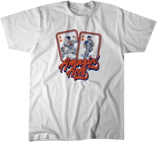 Jacob deGrom and Max Scherzer: Amazin' Aces T-Shirt