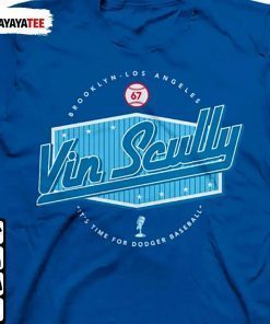 Rip Vin Scully It’S Time For Dodgers Baseball La Dodgers Legend Shirt