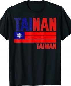 Tainan Taiwan Taiwan Flag Taiwanese T-Shirt