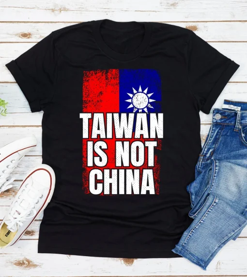 Taiwan Is Not China, West Taiwan China T-Shirt