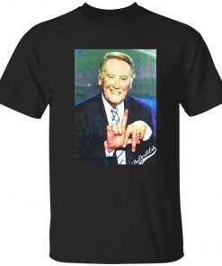 Vin Scully the forest lab t-shirt