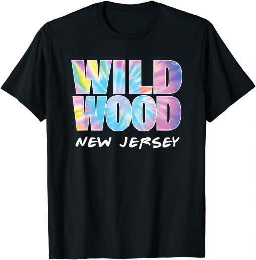 Vintage Tie Dye Wildwood New Jersey T-Shirt