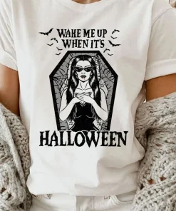 Wake Me Up When It's Halloween T-Shirt