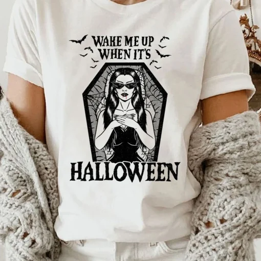 Wake Me Up When It's Halloween T-Shirt