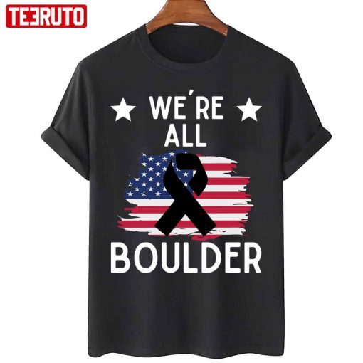 We´re All Boulder Stop Gun Violence T-Shirt