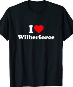 Wilberforce Love Heart College University Alumni T-Shirt