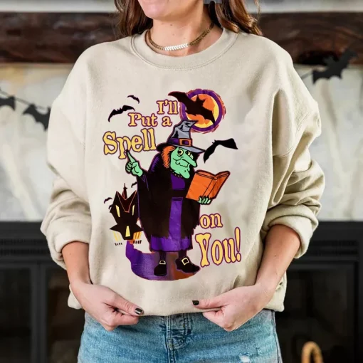 Witch I’ll Put A Spell On You Halloween T-Shirt