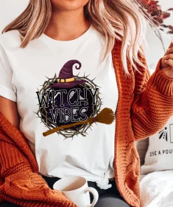 Witchy vibes Halloween T-Shirt