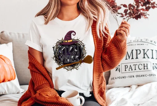 Witchy vibes Halloween T-Shirt