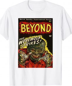 Wolfman Halloween Monster Vintage Horror Movie Werewolf Classic Shirt